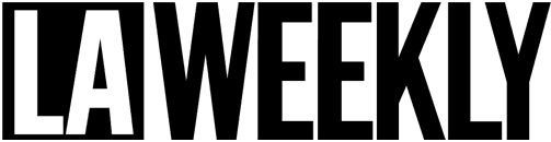Black and white logo with the large letters LA on the left and the words Los Angeles Times in a stylized, old English font on the right—evoking a crisp freshness, like citrus juice.